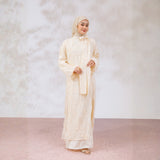 Nona Embroidery Sheer Tunik Cream