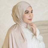 Shadeera Silk Shawl in Ivory (Lozy x Shadira)