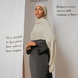 Pashmina Viscose Nour Shawl  Lozy x Lesti Ivory New