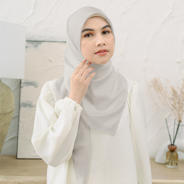 Hana Voal Light Grey