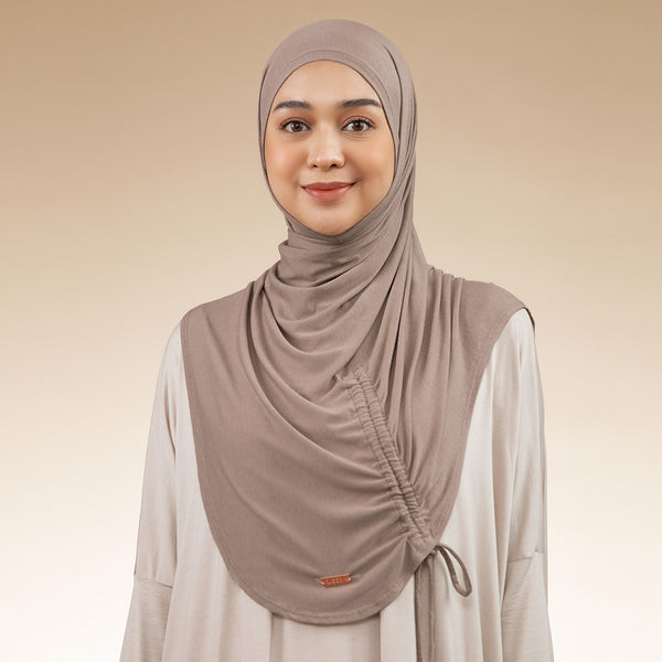 Liora Instan (Hijab Instan Serut Sport Rayon) Malt
