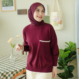 Ruby Knit Maroon