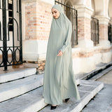 Shameera Abaya in Matcha