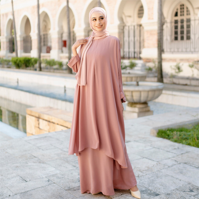 Haifa Tunik Set Mauve