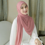 Mima Square Syari (Hijab Segiempat Syari) Mulberry