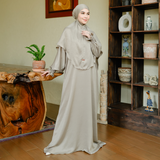 Hanida Abaya Set Natural