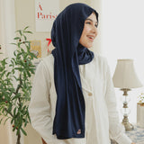 Tana Signature Shawl Navy (Exclusive New Label)