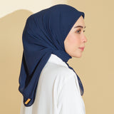 Ovel Square in Navy (Lozy X Hamidah)