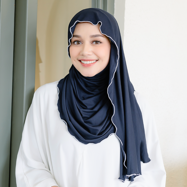 Jemma Shawl Navy