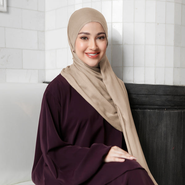 Pashmina Viscose Nour Shawl  Lozy x Lesti Oat New