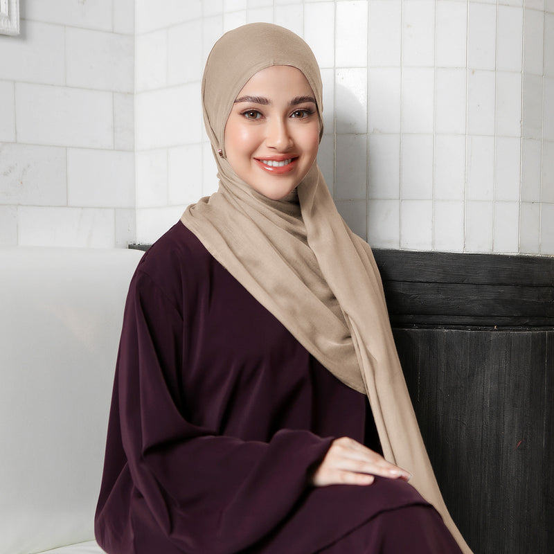 Pashmina Viscose Nour Shawl  Lozy x Lesti Oat New
