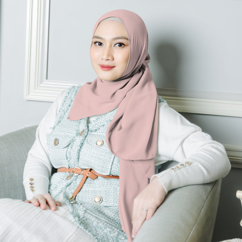 Bawal Shawl (Pashmina Ceruti Babydoll) Peony