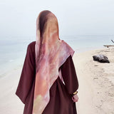 Viscose Printed Modal Sunset