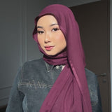 Pashmina Viscose Nour Shawl  Lozy x Lesti Magenta New