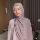 Pashmina Viscose Nour Shawl Lozy x Lesti Milky Coffee New