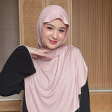 Ten Shawl Nude Pink (Tencel Curved Pashmina Special Anniversary Collections)