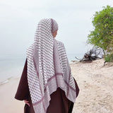 Viscose Printed Modal Brown Keffiyeh