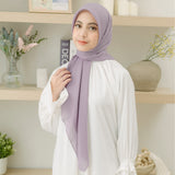 Theya Voal Square Purple Pastel