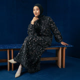 Floure Embroidery Set Noir Black S-M Series 1