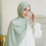 Shadeera Silk Shawl in Sage (Lozy x Shadira)