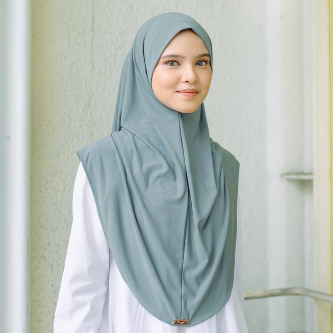 Nara Instan (Hijab Instan Malay Style Jersey Anti Gerah)