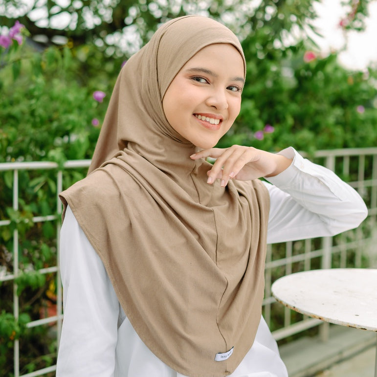 Nara Instan Rayon (Hijab Instan Malay Style Rayon Anti Gerah)