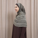 Lozy Hijab - Maven Dubai Shawl (Hijab Pashmina Arab Salur Bahan Viscose Premium Lembut)