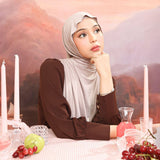 Heidy Oval Shawl in Khaki (Lozy x Heidy)