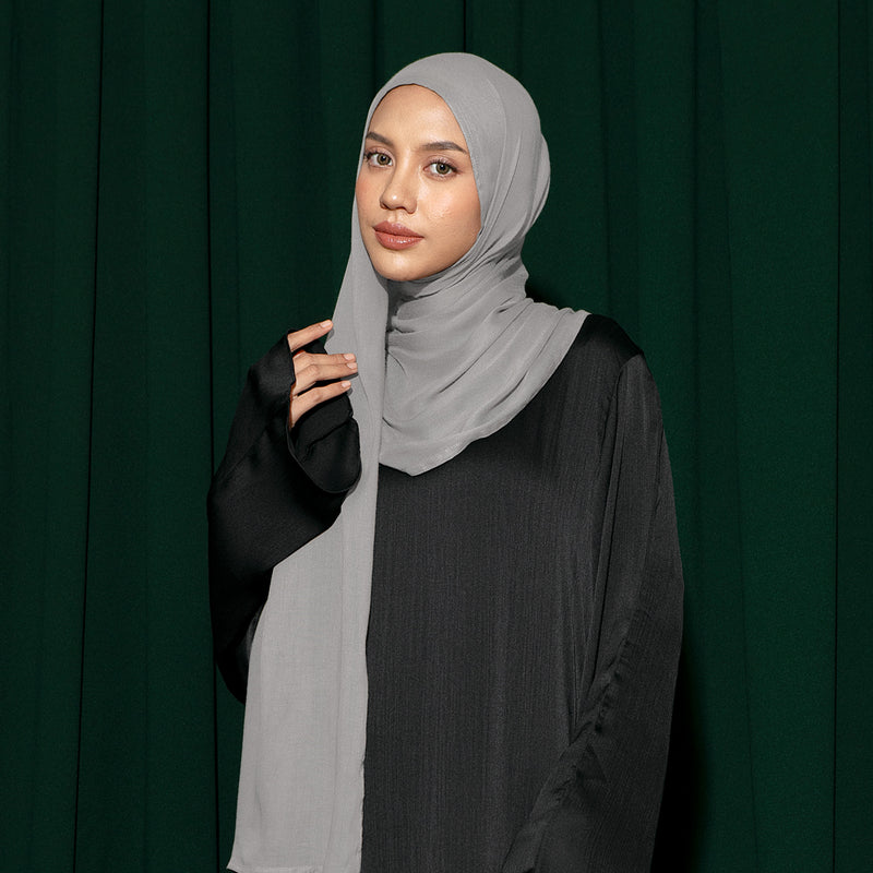 Pashmina Viscose Nour Shawl  Lozy x Lesti Silver New