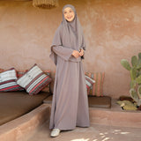 Haiba Abaya Set Sparrow