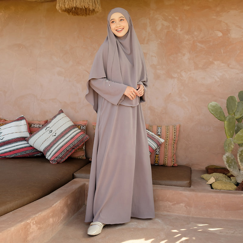 Haiba Abaya Set Sparrow