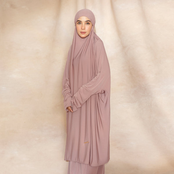 Shameera Prayer Set Series 2 in Wheat (Lozy x Hamidah)