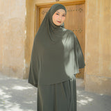 Hafisa Abaya Set Army