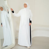 Saraya Abaya Broken White