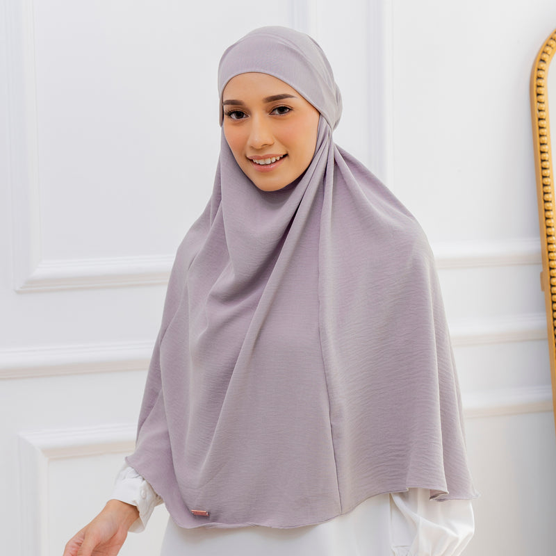 Halima French Khimar Tea Rose