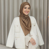 Theya Voal Square Soft Brown