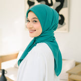 Haraa Voal Plain Green Tosca