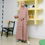 Khansa Abaya Set Mocca