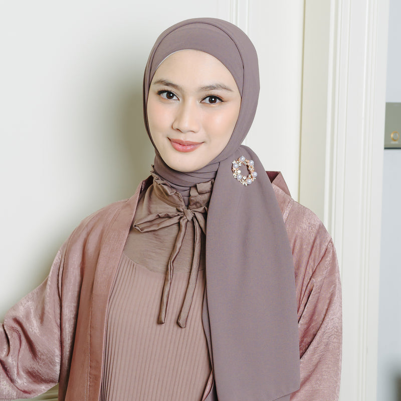 Araa Shawl Brown Muffin