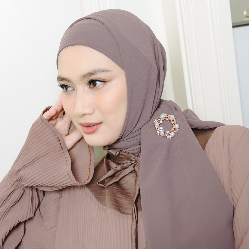 Araa Shawl Brown Muffin