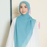 Mima Syari Lasercut Blue Tosca