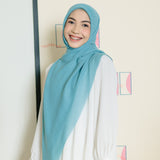 Mima Syari Lasercut Blue Tosca