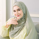 Jade Classic Shawl Matcha