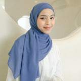Daira Classic Shawl Denim