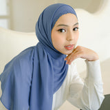 Daira Classic Shawl Denim