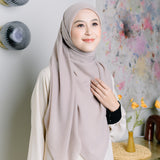 Mima Syari Lasercut Grey Cream