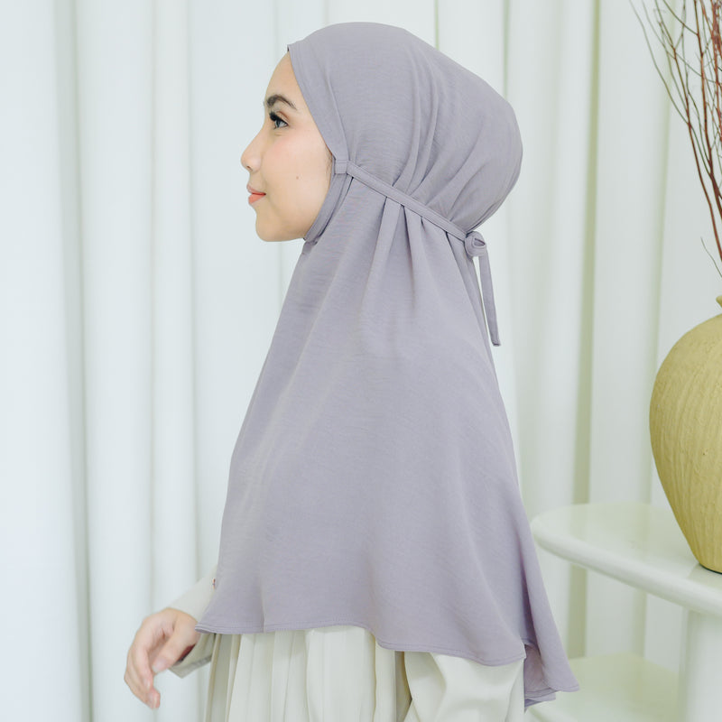 Biyya Instan (Bergo Crinkle) Lavender