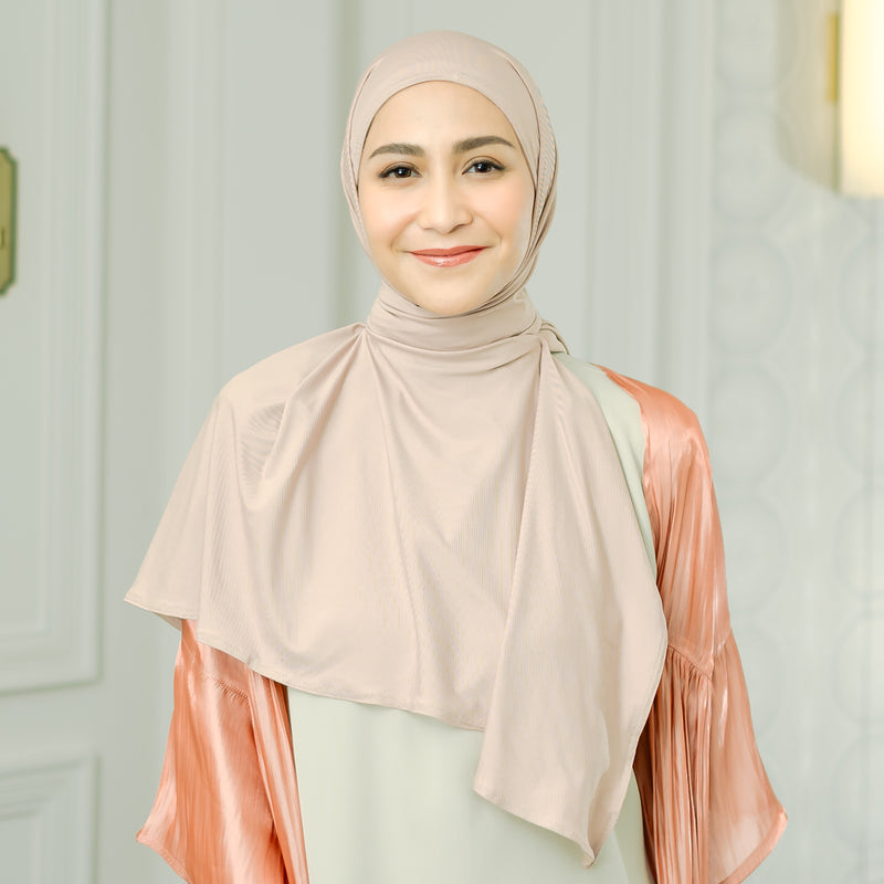 Rayna Instan Jersey Soft Beige