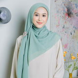 Mima Syari Lasercut Green Pastel