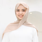 Yure Inner Shawl Soft Nude (Pashmina Ceruti Babydoll)